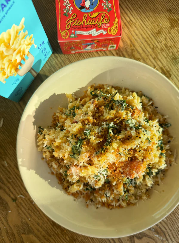Smoked Salmon Mac & Cheese