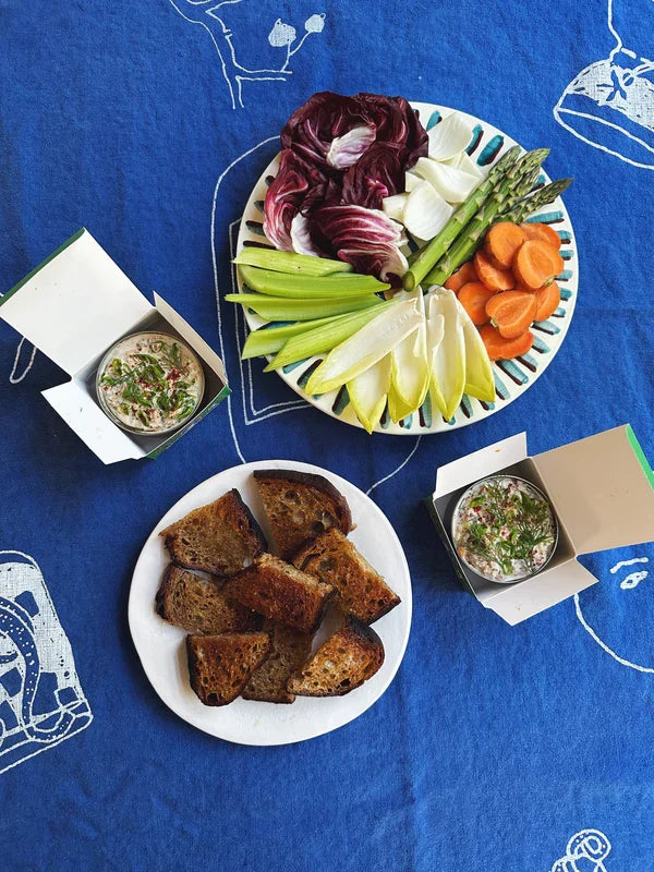 Spring Trout Dip in a Tin