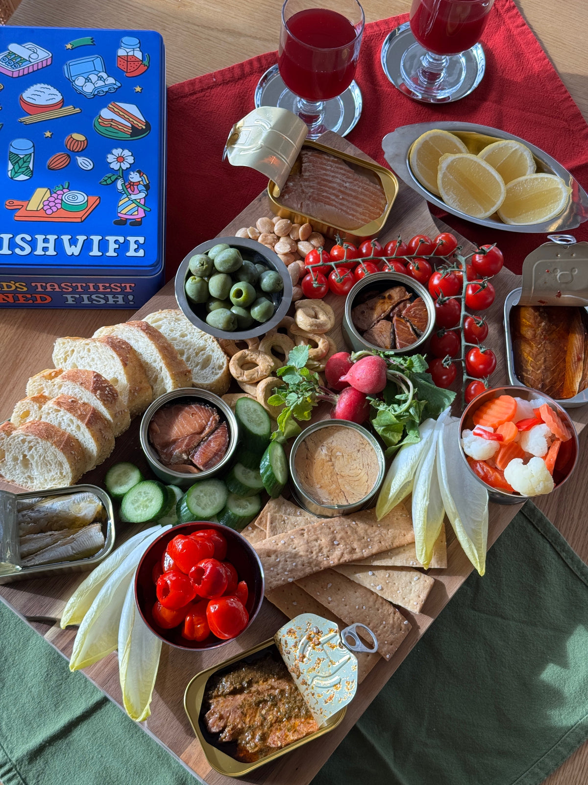 Feast of the Seven Fishes Grazing Board