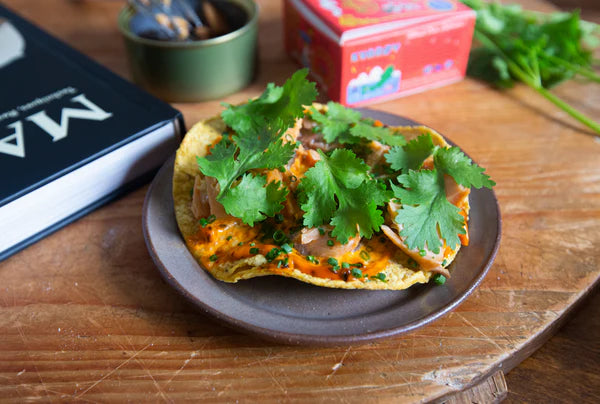 Smoked Salmon Tostada