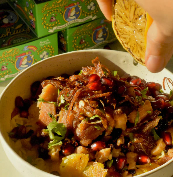 Tahdig and Trout Bowl
