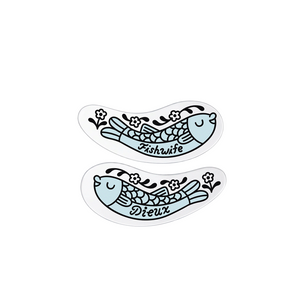 Dieux x Fishwife Good Taste Forever Eye Masks 
