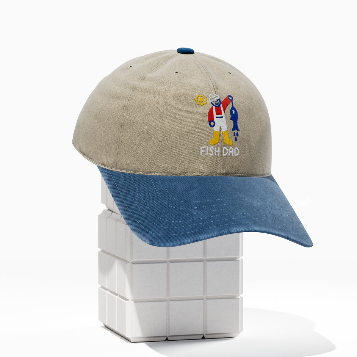 Fish Dad Hat view 1