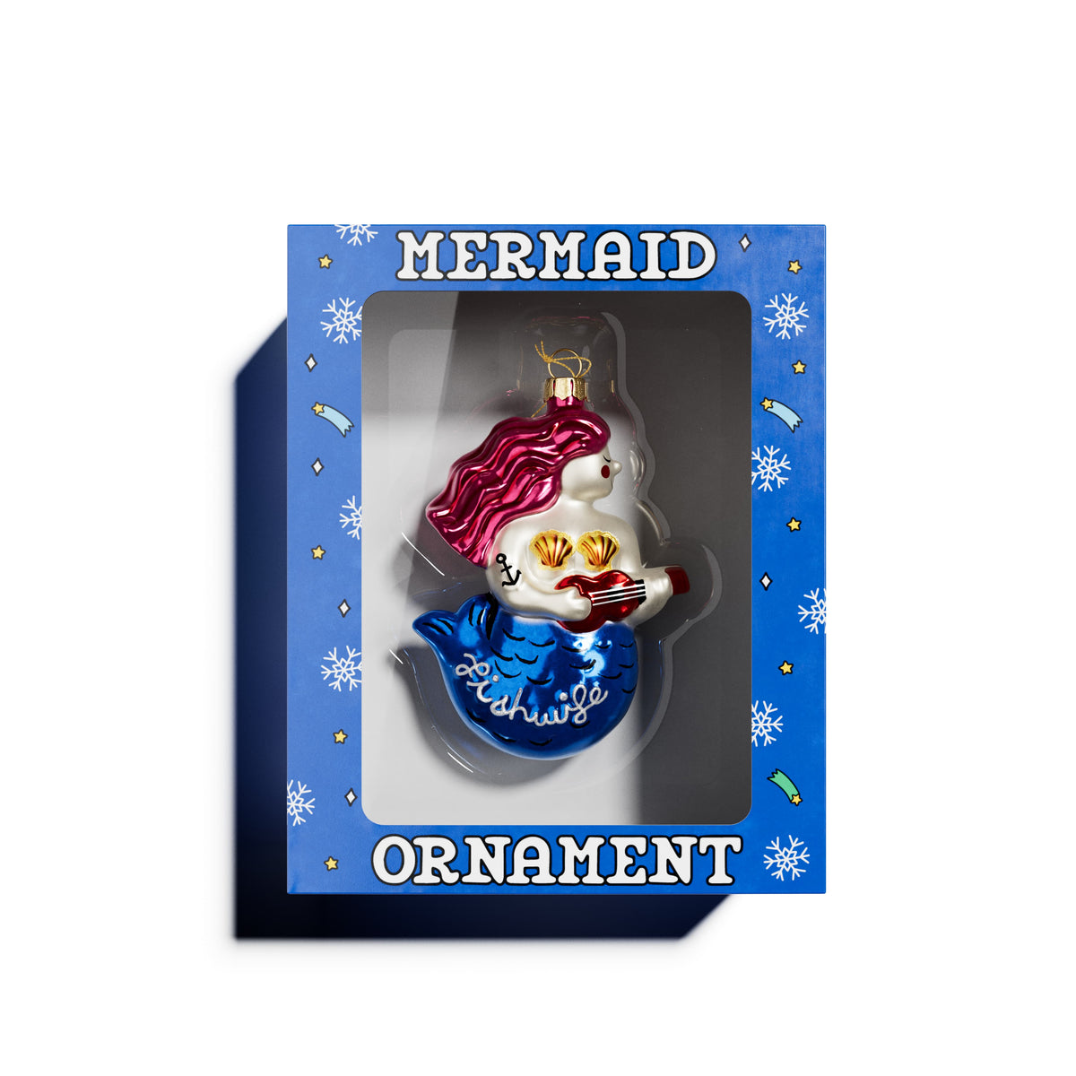 Mermaid Ornament view 2