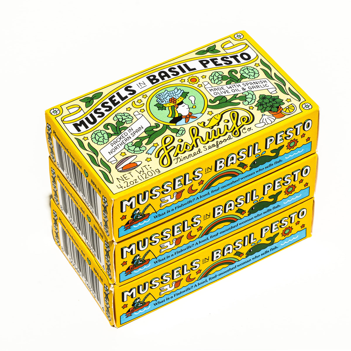 Mussels with Basil Pesto (3-Pack) view 1