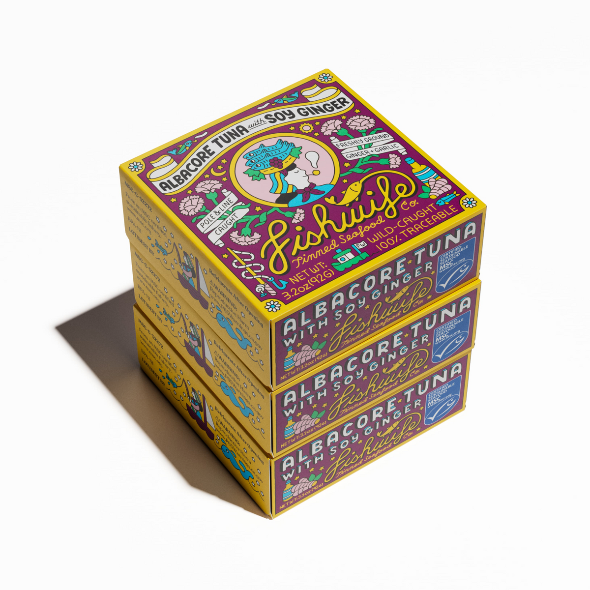 Albacore Tuna with Soy Ginger (3-Pack) view 1